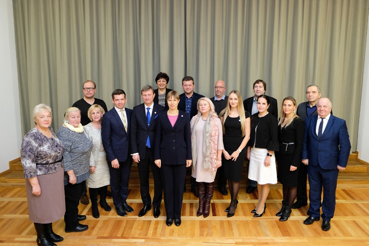 Eesti Vabariigi President ja Jõhvi Vallavolikogu liikmed